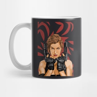 Fanart Alice Resident Evil Mug